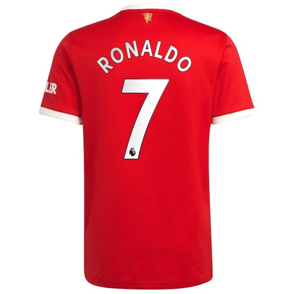 Camiseta Manchester United NO.7 Ronaldo 1ª Kit 2021 2022